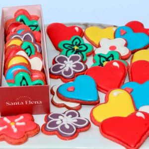 Galletas San Valentín caja 250gr.